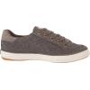 imageKeds Womens Center III Canvas Lace Up SneakersBrown Cotton Slub