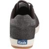 imageKeds Womens Center III Canvas Lace Up SneakersGrey Cotton Slub