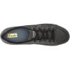 imageKeds Womens Center III Canvas Lace Up SneakersGrey Cotton Slub