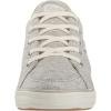 imageKeds Womens Center III Canvas Lace Up SneakersGrey Jersey