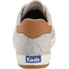 imageKeds Womens Center III Canvas Lace Up SneakersGrey Jersey