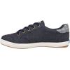 imageKeds Womens Center III Canvas Lace Up SneakersNavy Denim Plaid