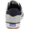imageKeds Womens Center III Canvas Lace Up SneakersNavy Stripe