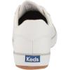 imageKeds Womens Center III Canvas Lace Up SneakersWhite Leather