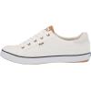 imageKeds Womens Center III Canvas Lace Up SneakersWhiteNavy Canvas