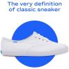 imageKeds Womens Champion Canvas Lace Up SneakerBlackWhite
