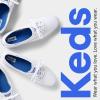 imageKeds Womens Champion Canvas Lace Up SneakerWhite