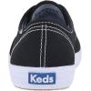 imageKeds Womens Champion Leather Lace Up SneakerBlackWhite