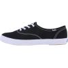 imageKeds Womens Champion Leather Lace Up SneakerBlackWhite