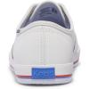 imageKeds Womens Champion Leather Lace Up SneakerWhiteRedBlue
