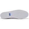 imageKeds Womens Champion Leather Lace Up SneakerWhiteRedBlue