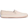 imageKeds Womens Champion Slip on Fashion SneakerBlush Leather Foxing Stripe