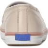 imageKeds Womens Champion Slip on Fashion SneakerBlush Leather Foxing Stripe