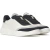 imageKeds Womens Contest Lace Up Fashion SneakerWhiteBlack LeatherSuede