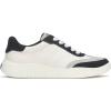 imageKeds Womens Contest Lace Up Fashion SneakerWhiteBlack LeatherSuede