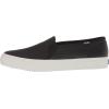 imageKeds Womens Double Decker Slip on SneakerBlack Emboss Leather