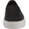 imageKeds Womens Double Decker Slip on SneakerBlack Emboss Leather