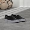 imageKeds Womens Double Decker Slip on SneakerBlack Leather