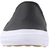 imageKeds Womens Double Decker Slip on SneakerBlack Leather