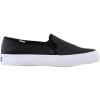 imageKeds Womens Double Decker Slip on SneakerBlack Leather