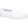 imageKeds Womens Double Decker Slip on SneakerWhite Canvas