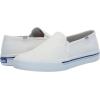 imageKeds Womens Double Decker Slip on SneakerWhiteBlue Canvas