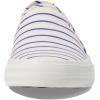 imageKeds Womens Double Decker Slip on SneakerWhiteBlue Stripe Canvas