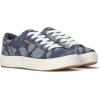 imageKeds Womens Park Lace Up Fashion SneakerBlue Floral Denim