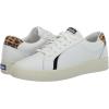 imageKeds Womens Pursuit Lace Up SneakerWhiteTan Leopard Leather
