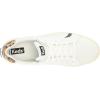 imageKeds Womens Pursuit Lace Up SneakerWhiteTan Leopard Leather