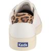 imageKeds Womens Pursuit Lace Up SneakerWhiteTan Leopard Leather