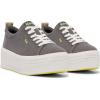 imageKeds Womens Skyler Lace Up SneakerCharcoal Heavy Twill