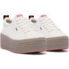 imageKeds Womens Skyler Lace Up SneakerWhite Heavy Twill