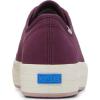 imageKeds Womens Triple Kick Canvas SneakerBurgundy Bottom Foxing Stripe