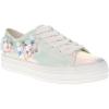 imageKeds Womens Triple Kick Canvas SneakerSnow WhiteIridescent Leather