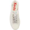 imageKeds Womens Triple Kick Leather SneakerWhiteBlack Bottom Foxing Stripe