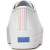 imageKeds Womens Triple Up Fashion SneakerWhitePinkBlue Leather