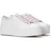 imageKeds Womens Triple Up Fashion SneakerWhitePinkBlue Leather