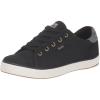 imageKeds Womens Center III Canvas Lace Up SneakersBlack Suede