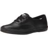 imageKeds Womens Champion Leather Lace Up SneakerBlack