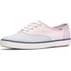 imageKeds Womens Champion Seasonal Fashion SneakerPinkBlueLilac Colorblock Canvas