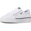 White Leather Webbing