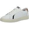 White/Tan Leopard Leather