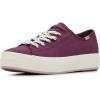 imageKeds Womens Triple Kick Canvas SneakerBurgundy Bottom Foxing Stripe