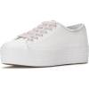 imageKeds Womens Triple Up Fashion SneakerWhitePinkBlue Leather