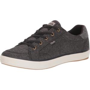 imageKeds Womens Center III Canvas Lace Up SneakersGrey Cotton Slub