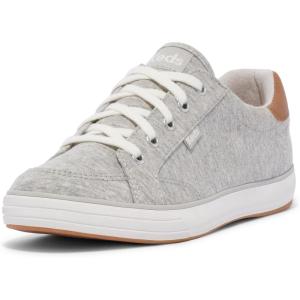 imageKeds Womens Center III Canvas Lace Up SneakersGrey Jersey