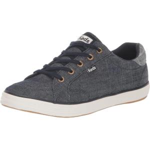imageKeds Womens Center III Canvas Lace Up SneakersNavy Denim Plaid