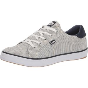 imageKeds Womens Center III Canvas Lace Up SneakersNavy Stripe