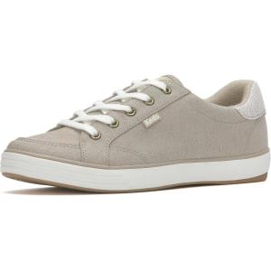 imageKeds Womens Center III Canvas Lace Up SneakersOatmeal Textile